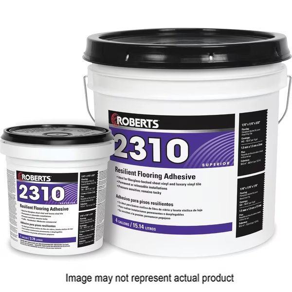 2310-1 GAL FBRGLS/LUX VN ADHESVE, Roberts, Mfr#: 2310-1 (QEP 23101)